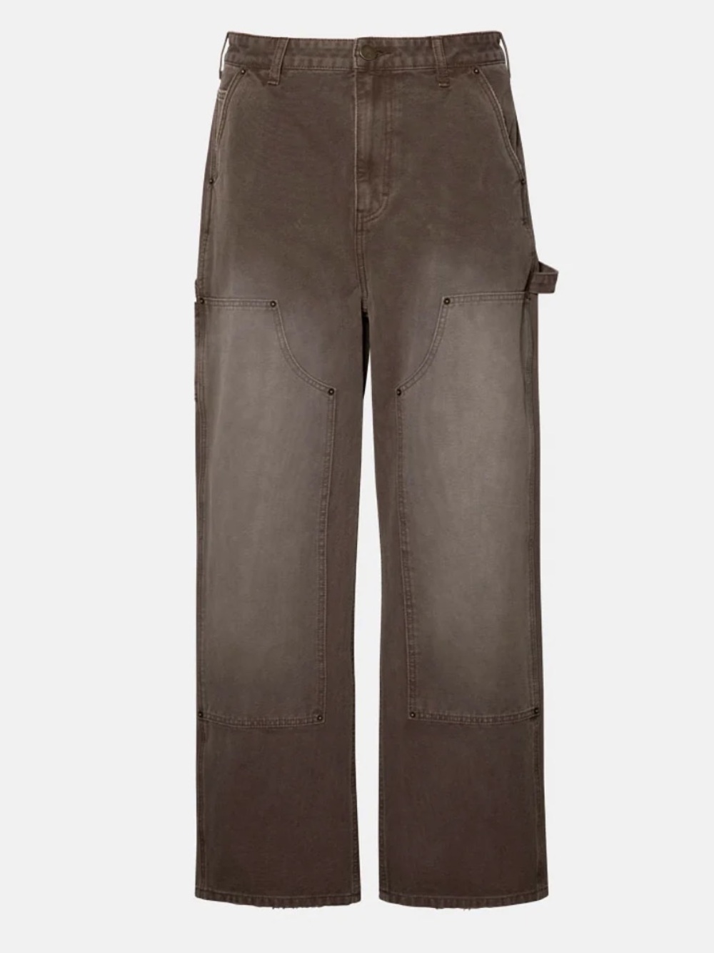 Elwood Industry Double Knee Pants in brown Double Knee Pant - Brown